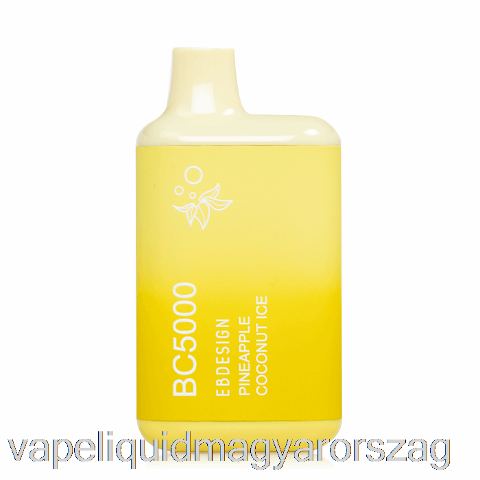 Bc5000 Eldobható Ananász Kókusz Jég Vape Folyadék